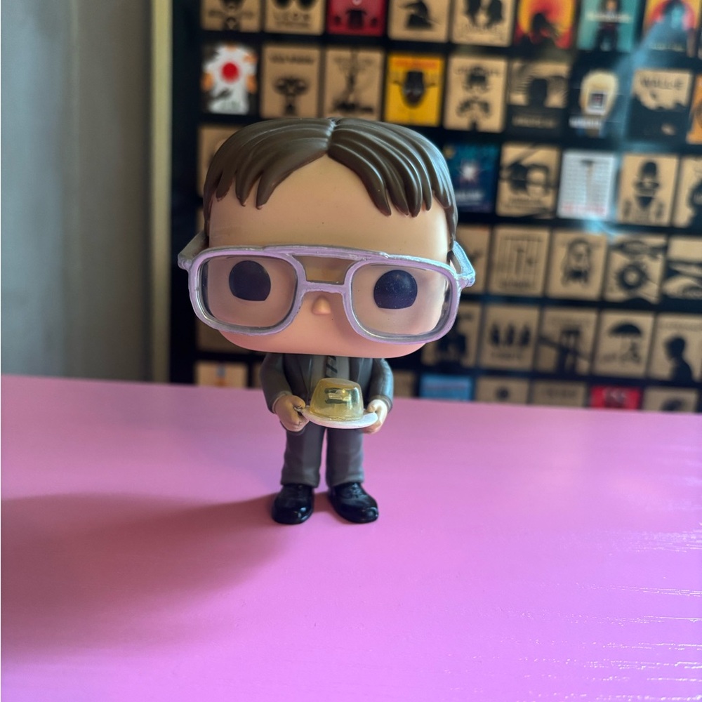 Funko Pop! Figure - Dwight Office Character with Jello Stapler